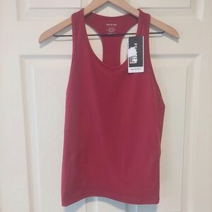 NWT! Peloton Cadent Pink Slim Racerback Tank! W- Sz. L! (V25)